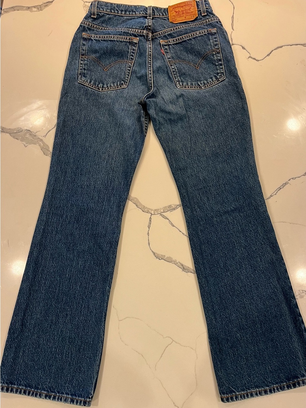 Vintage 1998 Levi’s 517 Women’s Jeans USA Made Red Tab Slim Bootcut 100% Cotton